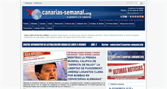 Desktop Screenshot of canarias-semanal.org